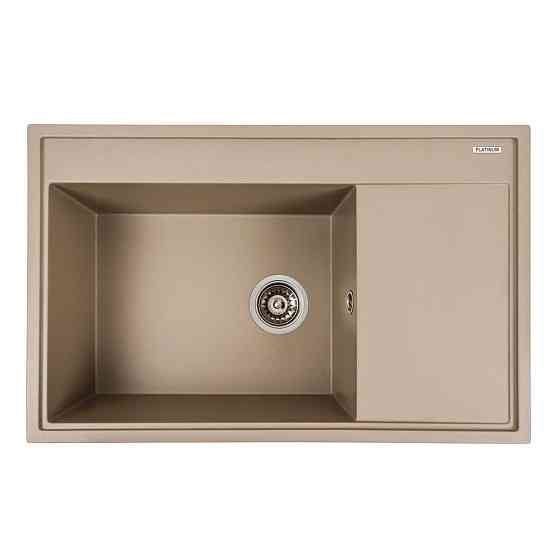 PLATINUM Гранітна мийка для кухні Platinum 7950 AZURIT матовий Титан Київ