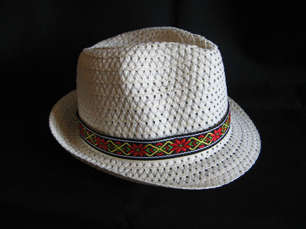 Шляпа мужская соломенная в украинском стиле Киев - изображение 1