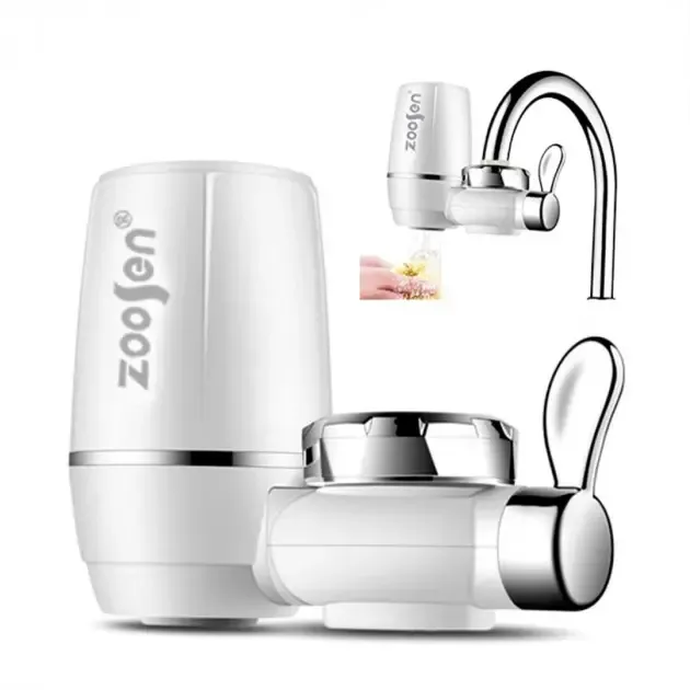 Насадка на кран для очистки воды Water Purifier Zoosen MAT CASE проточный бытовой фильтр Коломия - фото 1