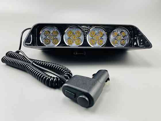 Маячок проблисковий S20 стробоскоп 9-80V 4led діодів мигалка мигалка помаранчевий спалах під скло Мукачево