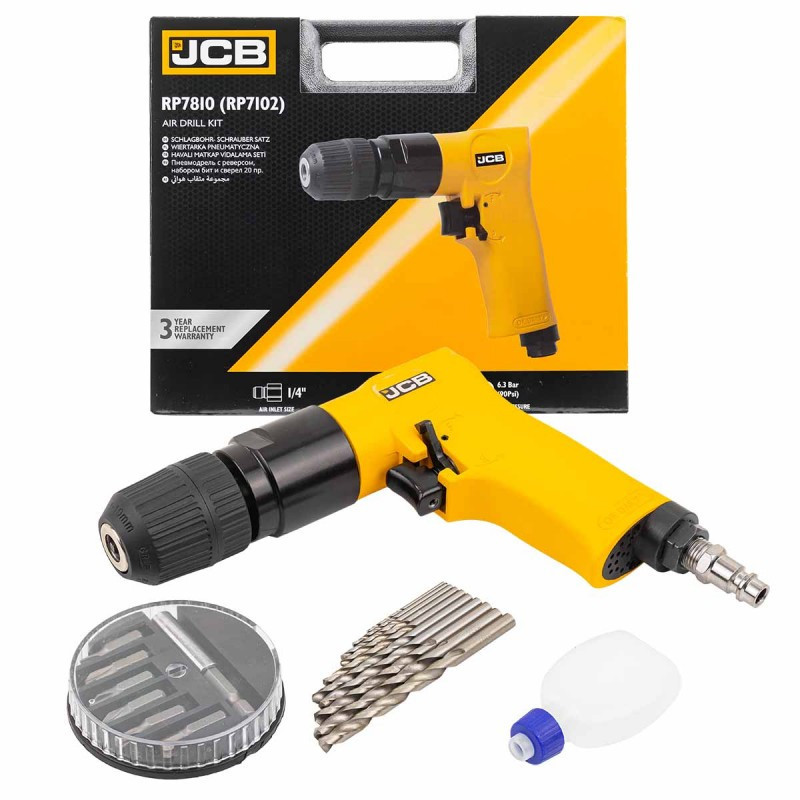 Дрель пневматическая 10 мм JCB Tools JCB-RP7810 (RP7102) Одесса - изображение 1
