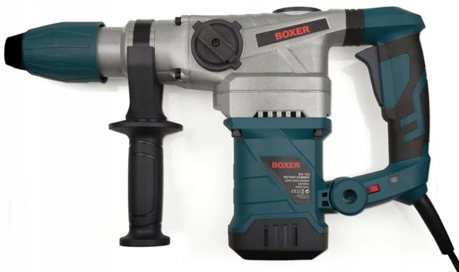 BX-163 Перфоратор 2950 Вт SDS+ 3 Режимы Роботы, 5.5 Дж, Комплект Свердл и Долит, Кейс Одесса - изображение 5