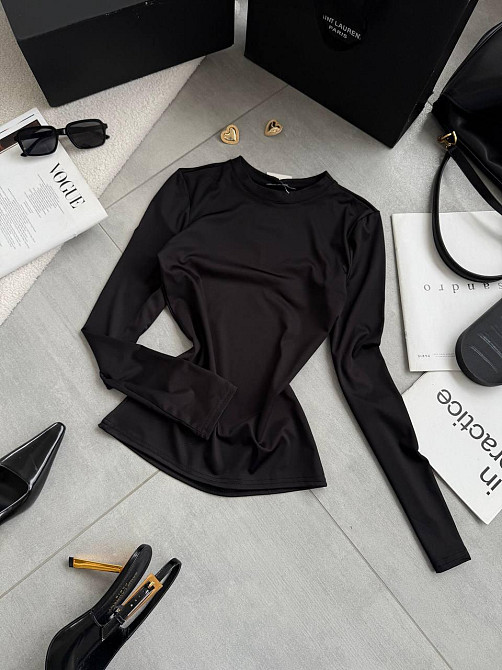 Женский повседневный базовый лонгслив микродайвинг Одесса - изображение 2