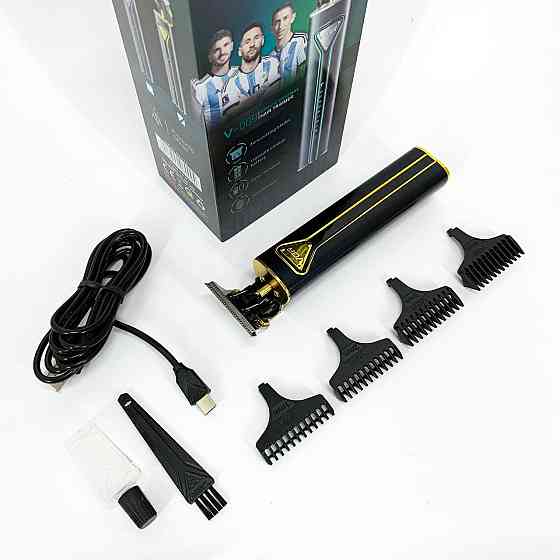 Перезаряджається набір для стрижки волосся VGR V-009, Машинка для стрижки акумуляторна з насадками HF-31 Івано-Франківськ