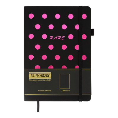 Книга записна Buromax RELAX А5 96 аркушів, чистий (чорн. бум.) рожевий (BM.295422-10) Вінниця - фото 2