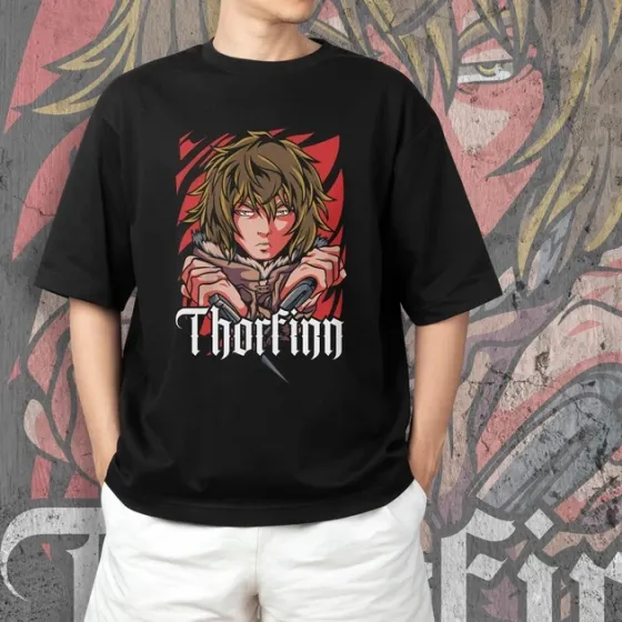 Футболка для подростка мальчика с принтом Сага о Винланде Размер 160 Anime10569 Днепр