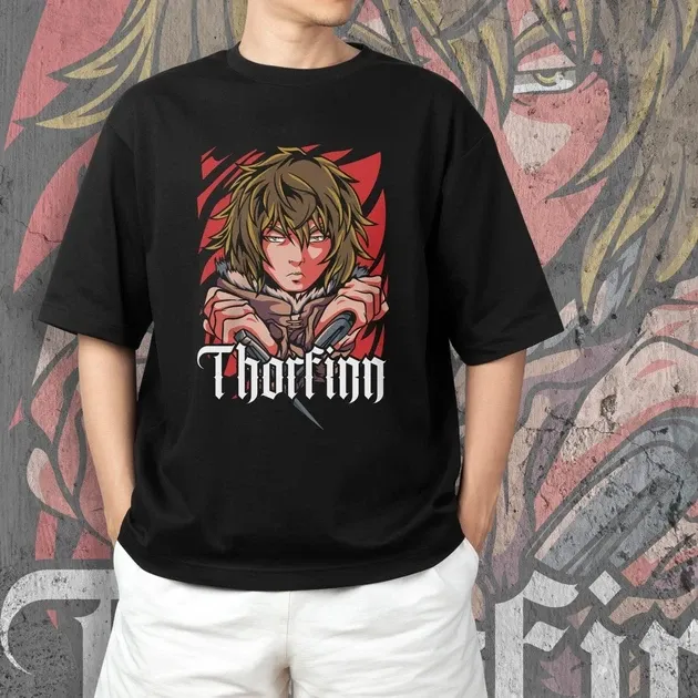 Футболка для подростка мальчика с принтом Сага о Винланде Размер 160 Anime10569 Днепр - изображение 3