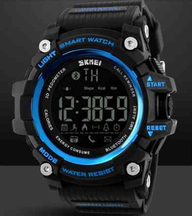 Спортивные часы с Bluetooth Skmei 1227 blue Киев