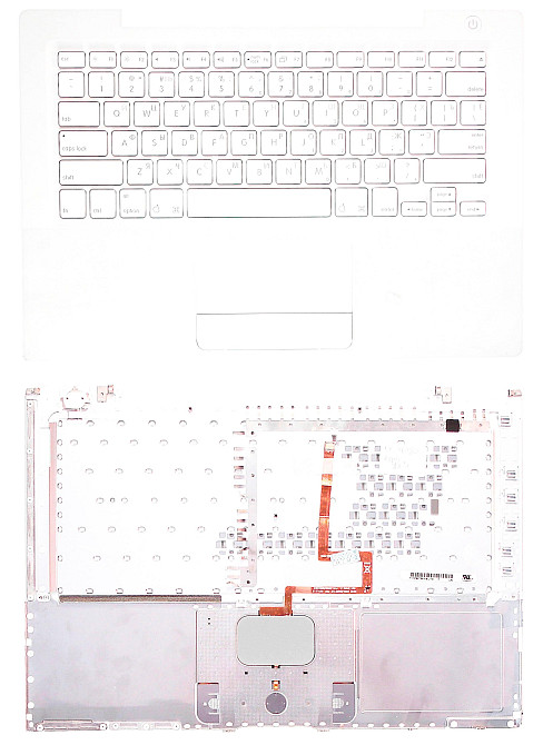 Клавиатура для ноутбука Apple MacBook (A1181) White, (White TopCase), RU Вінниця - фото 1