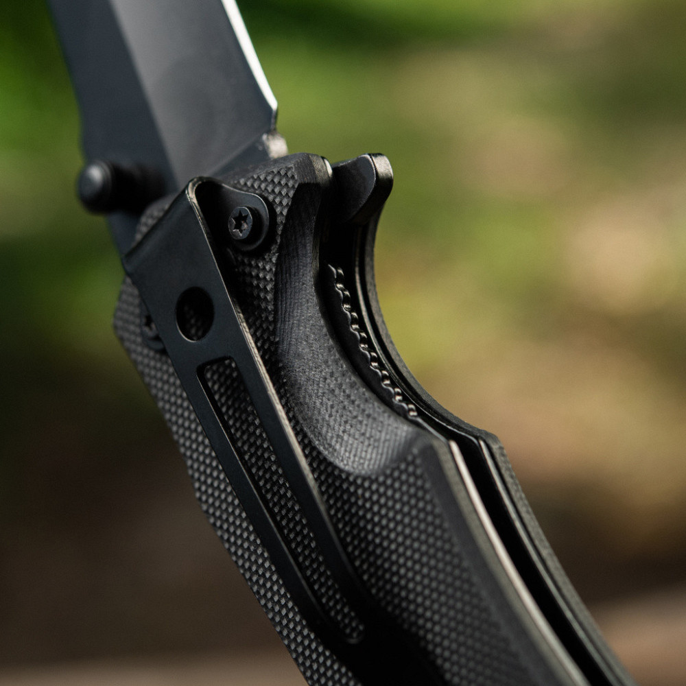 Тактичний Складаний Ніж зі склобоєм та стропорізом M-Tac "Type 3" (60024002) Нержавіюча сталь Нововолинськ - фото 9