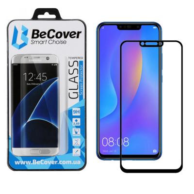 Скло захисне BeCover Huawei P Smart+ Black (702570) Вінниця - фото 1