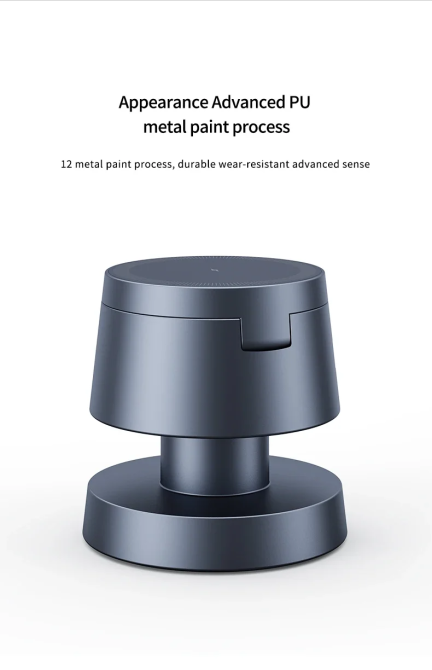 Беспроводное зарядное устройство СТЕНД 4в1 WS40AP-25W Lightning магнит телефон часы наушники ночник Графіт Вінниця - фото 4