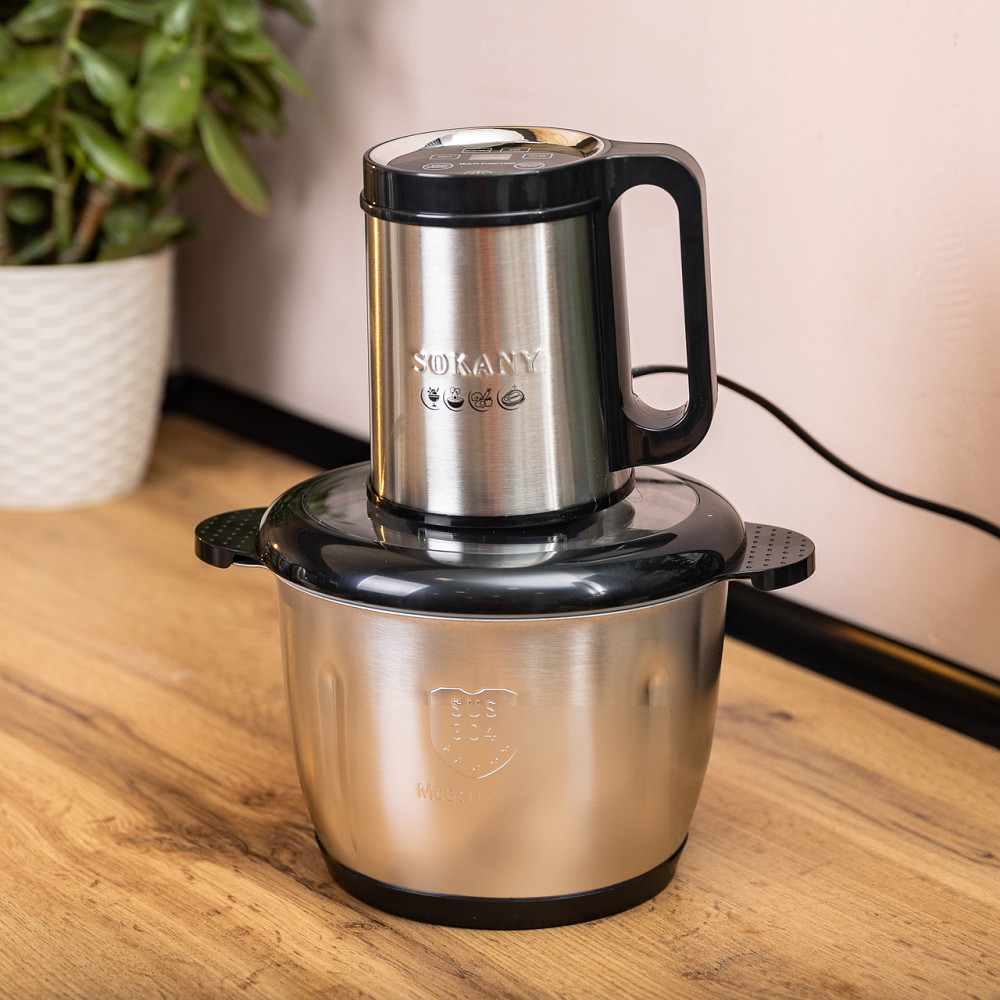 Чоппер Sokany 800 Вт з чашею на 2,5 л Київ - фото 5