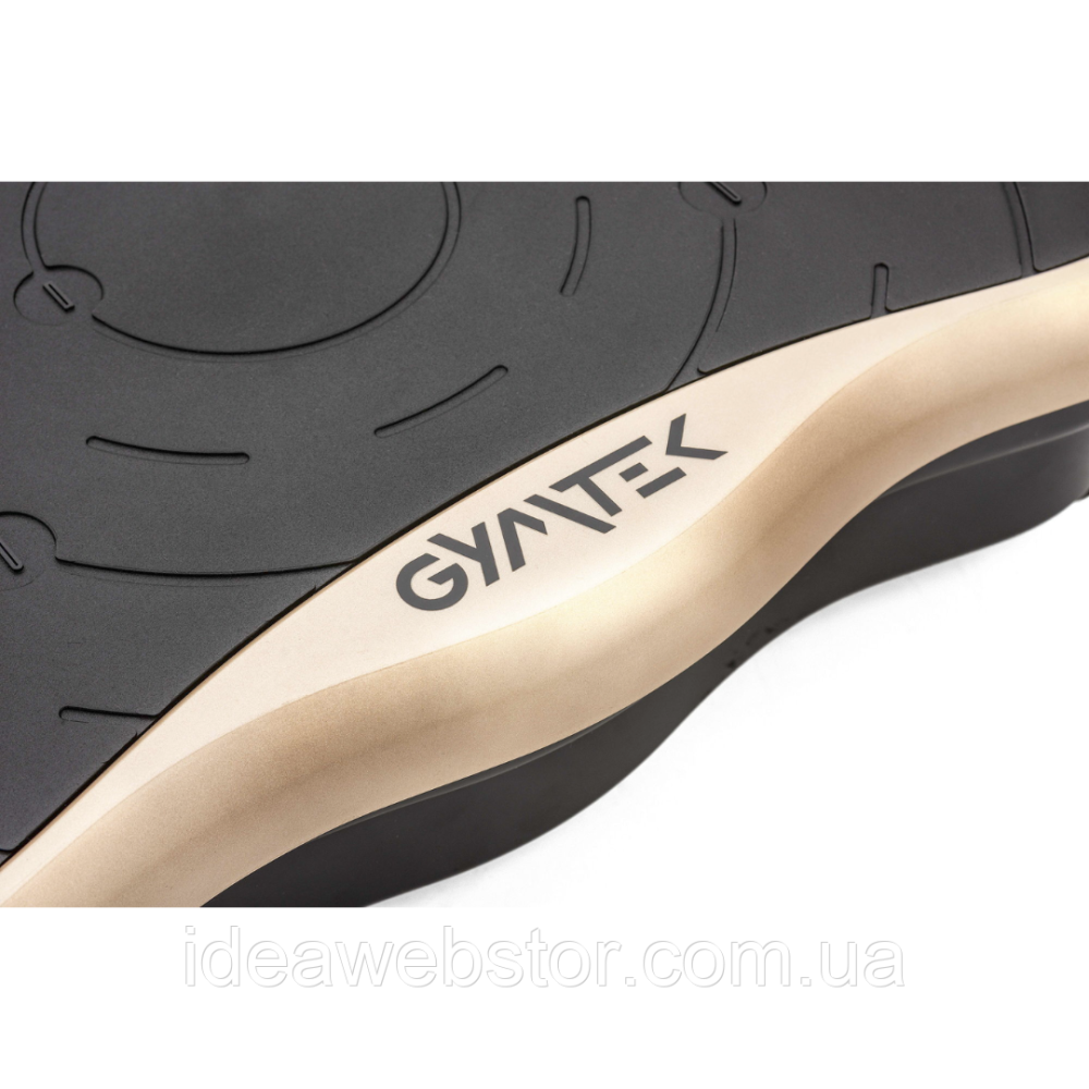 Виброплатформа Gymtek XP500 2D для дома с пультом управления и эспандерами вибротренажер для похудения фитнеса массажа золотистая Киев - изображение 19