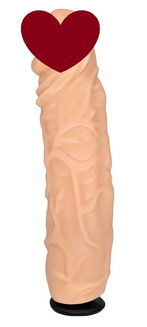 Насадка для страпона телесная EGZO NSTR22 ( 19,5 см х 4,4 см ) Sex Aura Киев - изображение 1