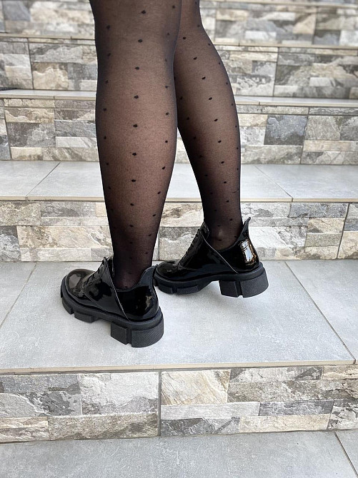 Туфлі жіночі ROSTA 3040 чорні (весна-осінь, шкіра лакована) (4350) Коломыя - изображение 8