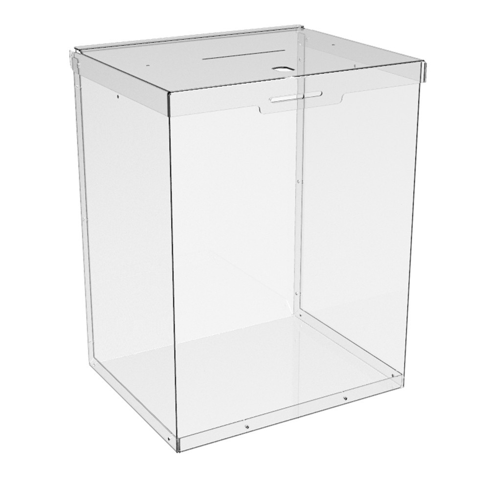 Ящик EKOSTAR с замком для пожертвований и сбора денег 250x200x320. Объем 16 литров Киев - изображение 3