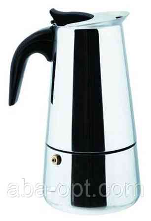 Кавоварка "4 ч" гейзерна нержавіюча V 0,35 л (шт) Одеса
