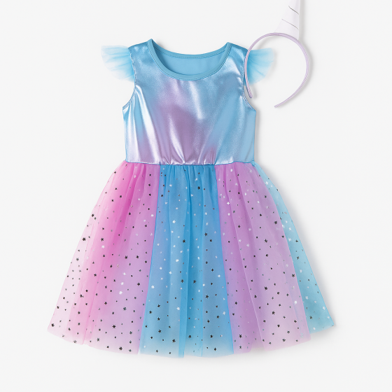 Дитяча сукня Єдиноріг 2-4 роки різнобарвний Київ