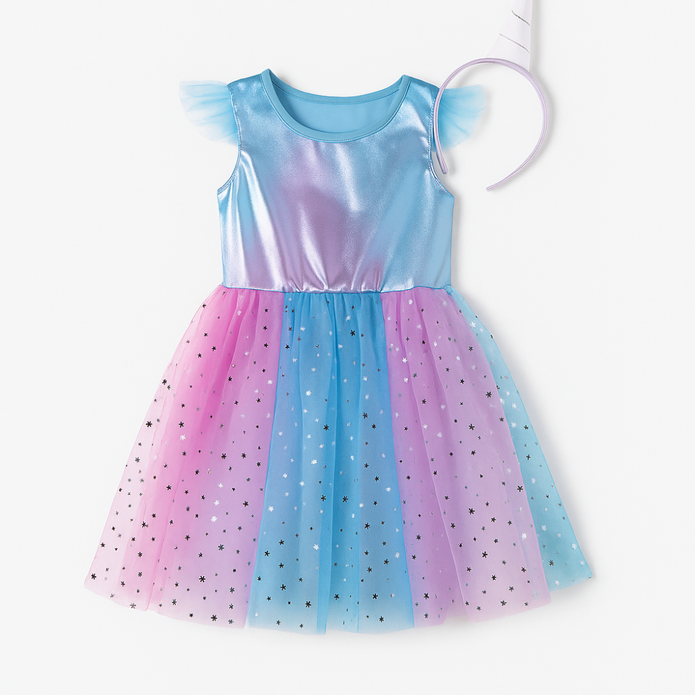 Дитяча сукня Єдиноріг 2-4 роки різнобарвний Київ - фото 3