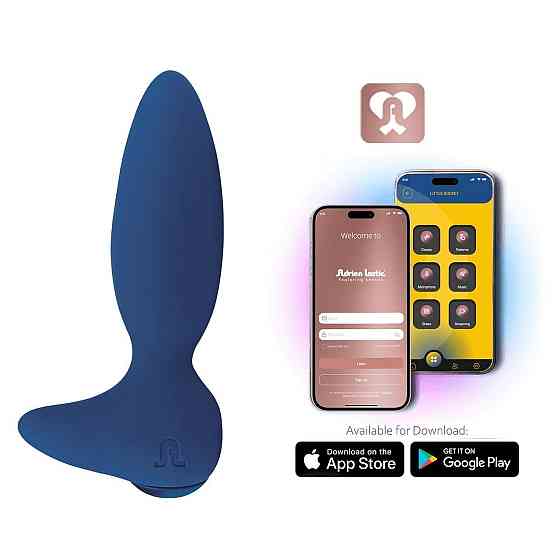 Анальный смарт вибратор Adrien Lastic LITTLE ROCKET 2.0 синий Sex Aura Киев
