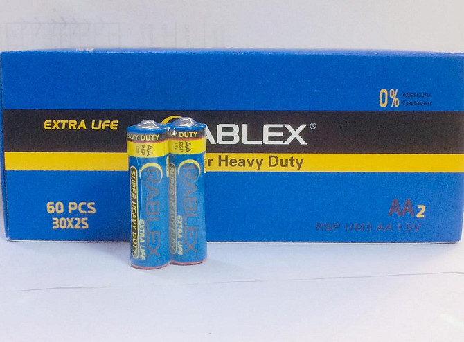 Батарейка пальчикові Rablex R06 АА 1.5V Київ - фото 2