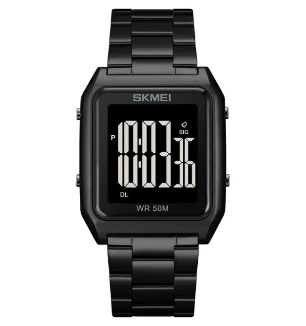 Чоловічий наручний годинник Skmei 1879 (Чорний з чорним) Вінниця - фото 1