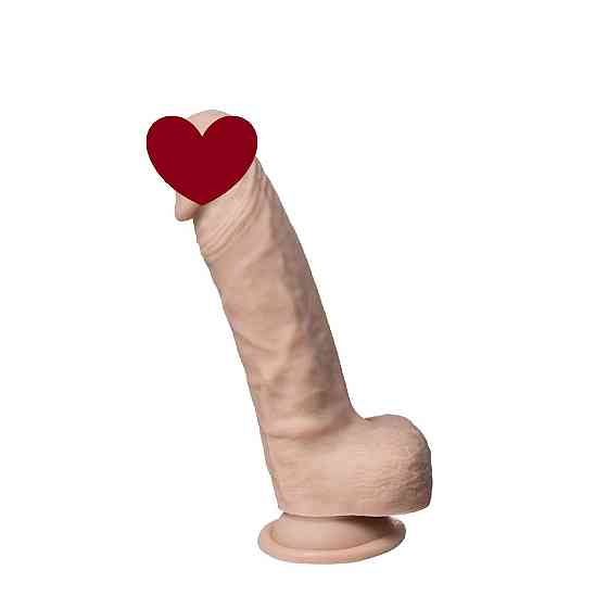 Фаллоимитатор SilexD Johnny Real Skin Flesh (7in MODEL 1), суперсофт-силикон+Silexpan, диаметр 3,8см Sex Aura Киев