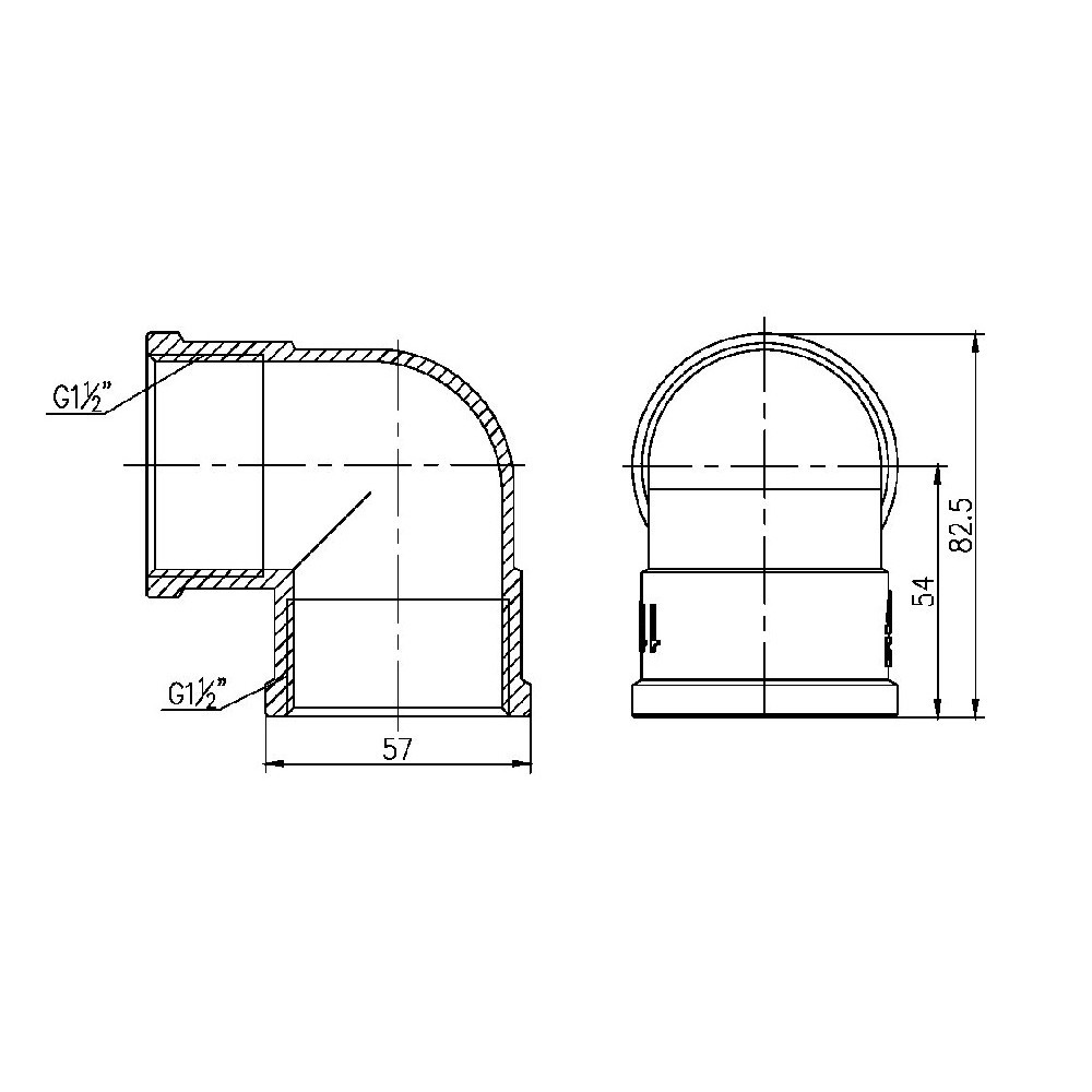 Куточок Thermo Alliance Forte 1/2 ВВ SF36840 Київ - фото 2