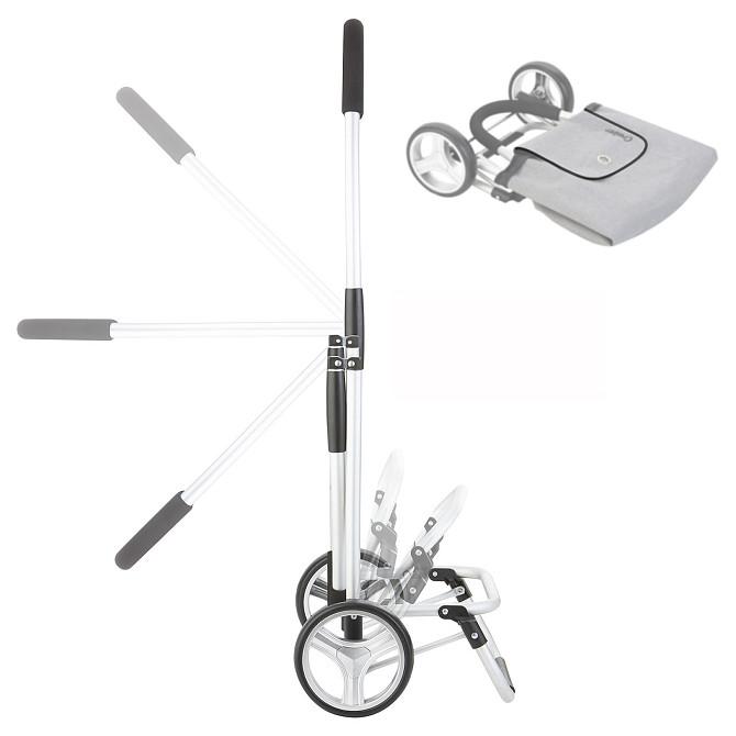 Сумка-візок ShoppingCruiser Foldable 45 Grey (604360) Днепр - изображение 15