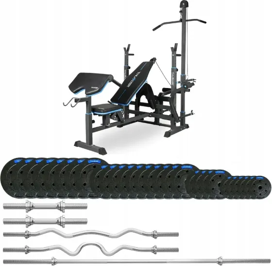 Тренажер Thunder SET-VIGOR-C Zestaw Kulturystyczny 147,5KG Киев