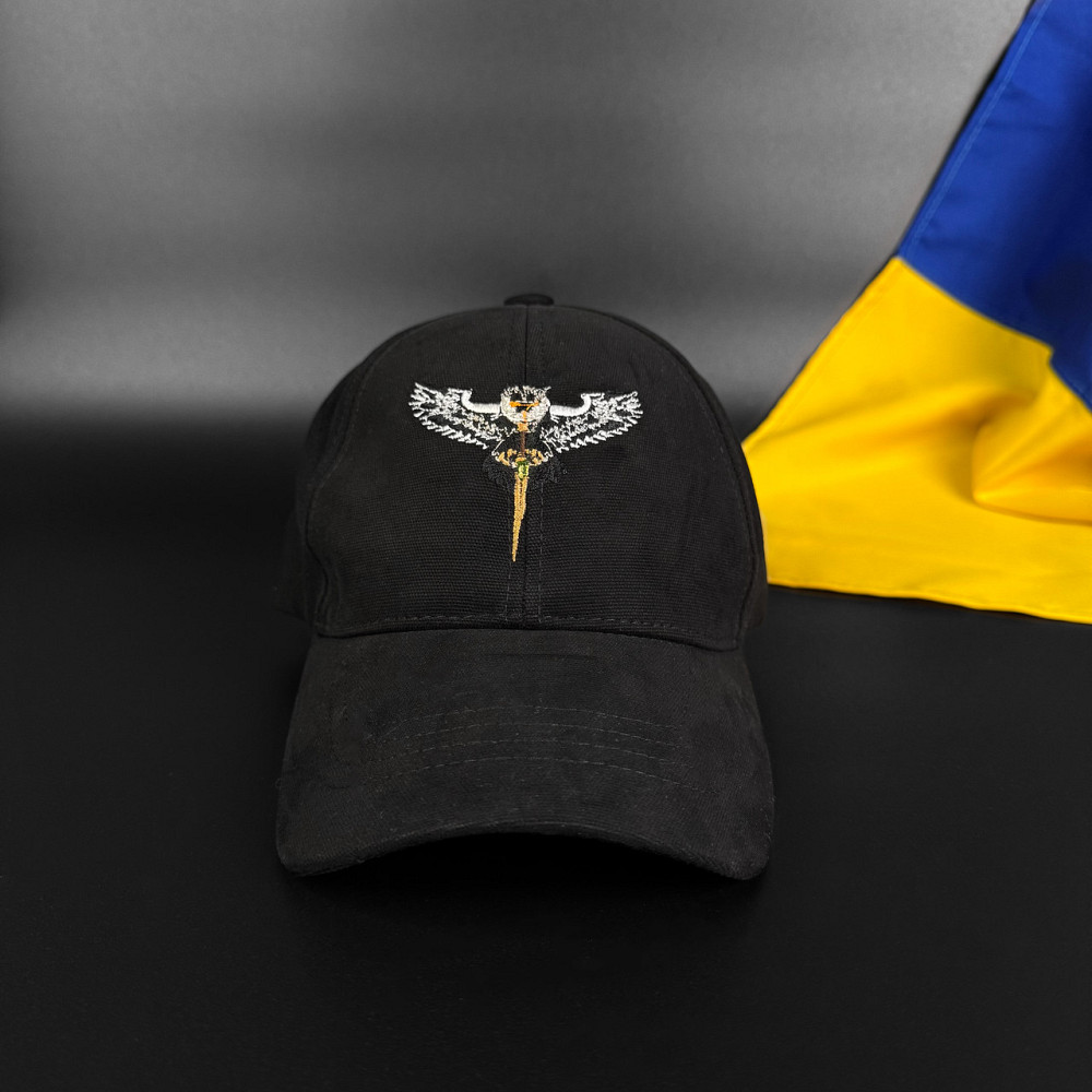 Бейсболка (кепка) ГУР Розвідка чорна Запоріжжя - фото 4