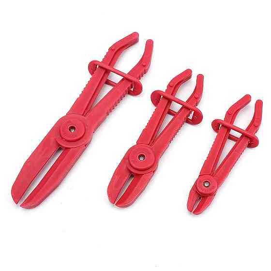 Набір затискачів для шлангів з рідиною, прямі, 3 шт. Rewolt T2503 Чернігів