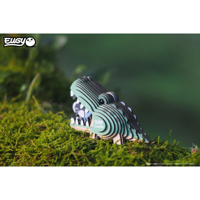 Пазл Eugy 3D Зоопарк Крокодил (XEG-029) Вінниця - фото 6