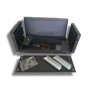 Шафа настінна Hypernet 4U 19" 600x350 (WMNC-35-4U-FLAT-BLACK) Вінниця