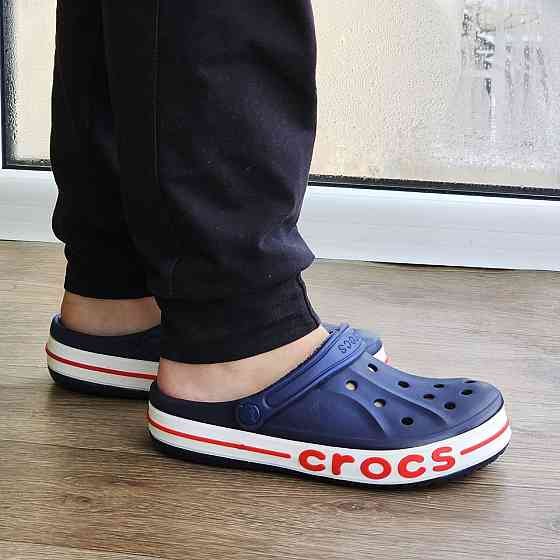 Жіночі Крокси Сині капці CROCS Шльопанці (розміри: 34,35,36,37,38) Дніпро