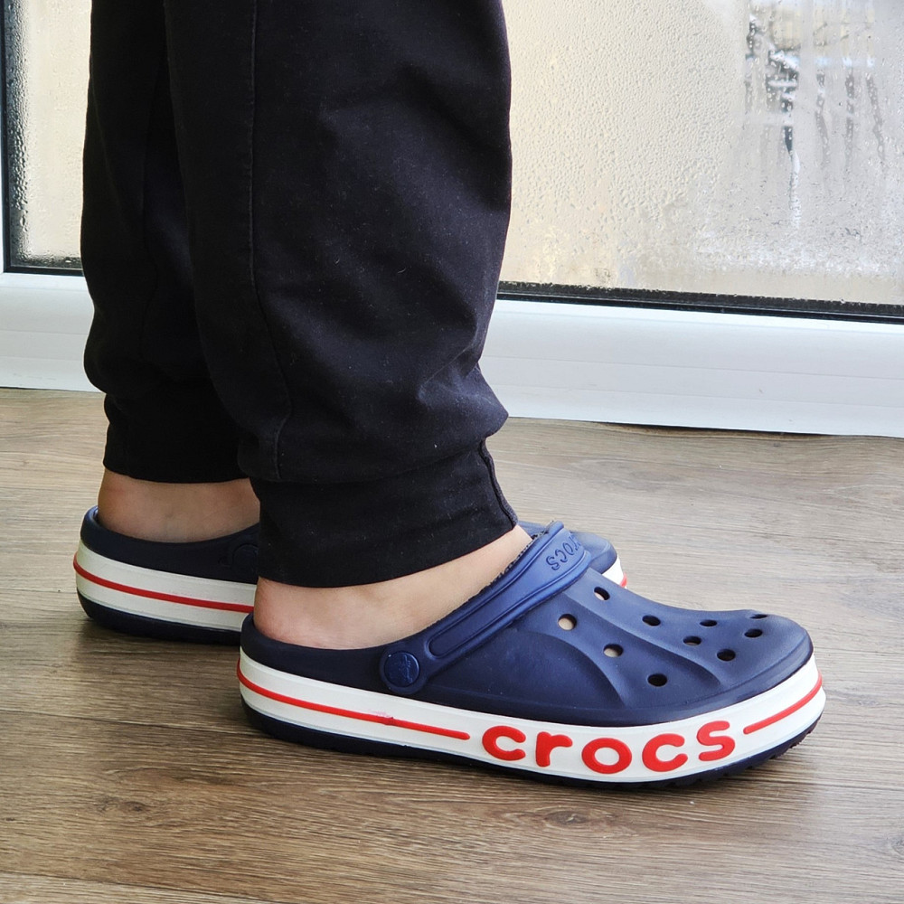 Жіночі Крокси Сині капці CROCS Шльопанці (розміри: 34,35,36,37,38) Дніпро - фото 5