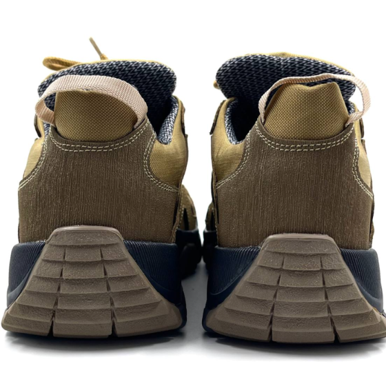 Тактические зимние кроссовки койот на меху зимние теплые мужские кроссовки с кордурами военная зимняя обувь Львов
