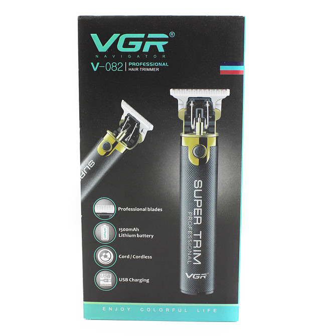 Тример для бороди та вусів VGR V-082 Дніпро - фото 5