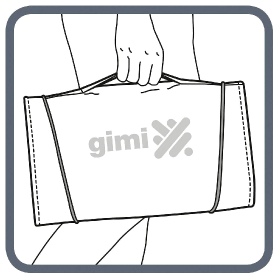 Сумка-тележка Gimi Brava Plus Blue (157793) Киев