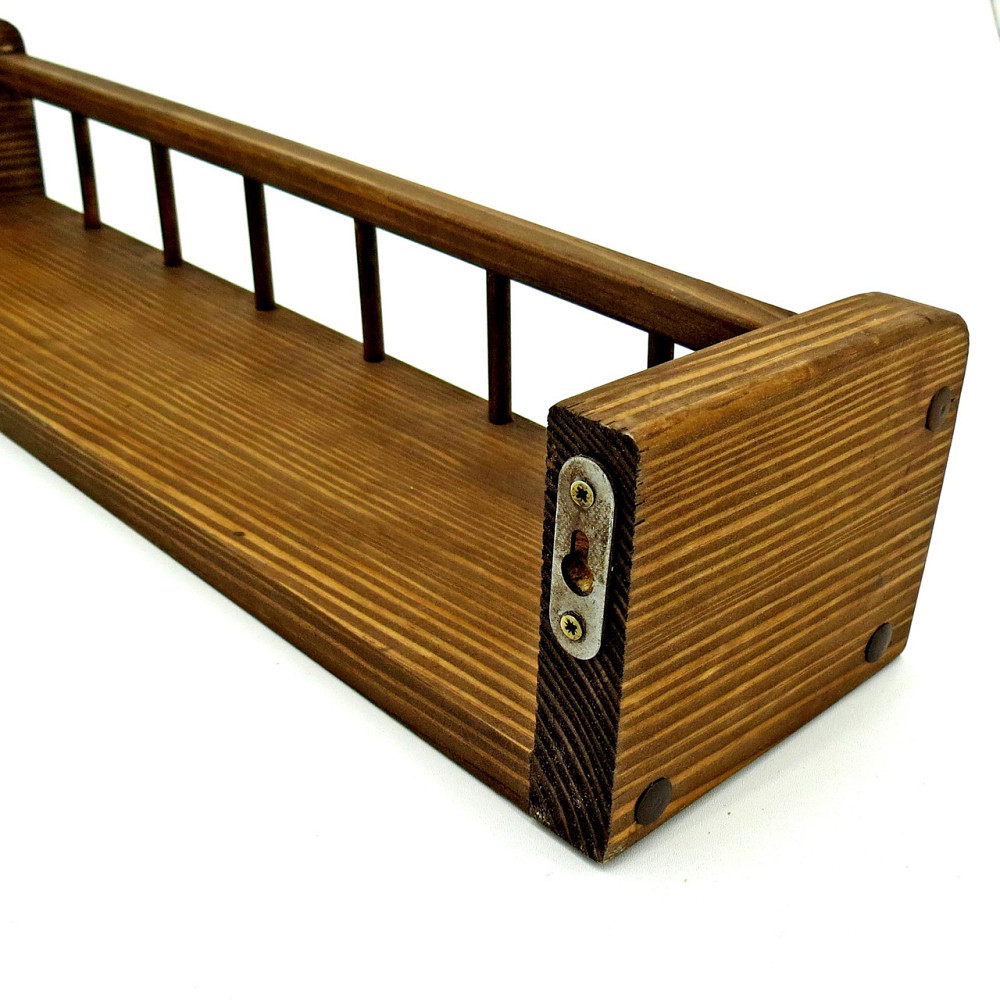 Настінна полиця "Еврика 55" капучино Миколаїв - фото 7