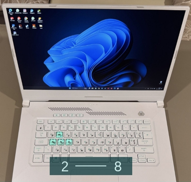 Ноутбук ASUS TUF Dash F15 / Intel Core/ i5-11300H / SSD 500Gb / RAM 16Gb./ RTX 3050Ti Київ - фото 7