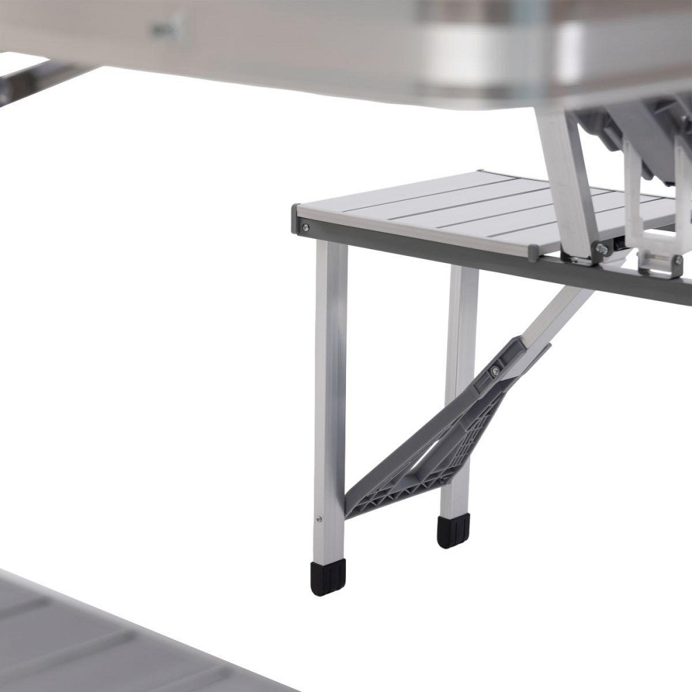 Складний алюмінієвий стіл з 4 стільцями у чемодані Київ - фото 2