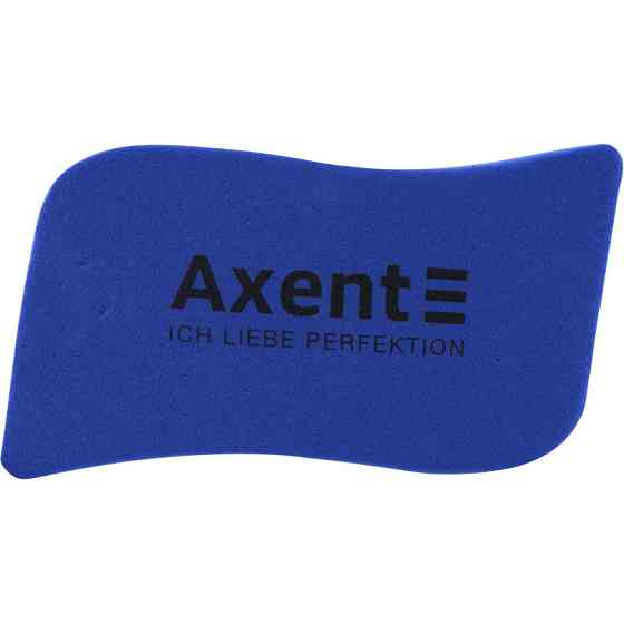 Губка для дошки "Axent" 9804-02-A магнітна Wave, синя, шт Київ
