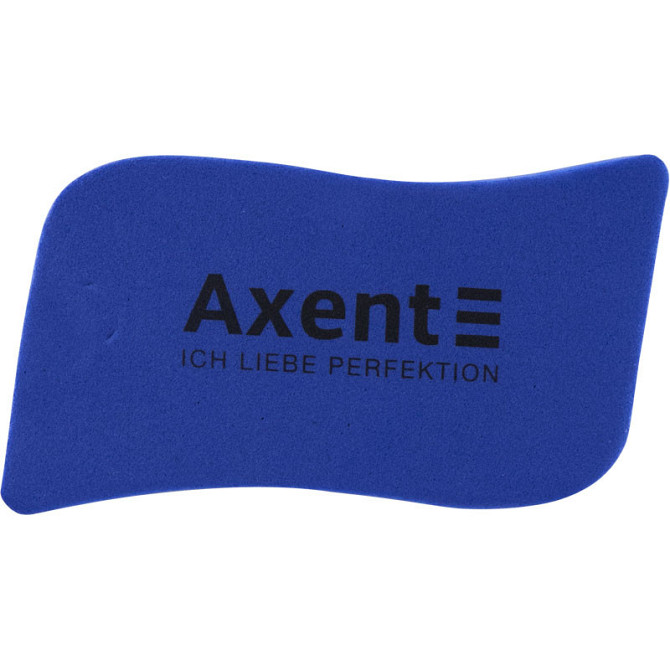 Губка для дошки "Axent" 9804-02-A магнітна Wave, синя, шт Київ - фото 1