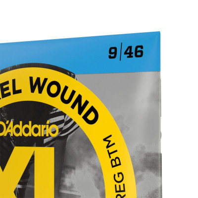 Струны для гитары D'Addario XL Nickel Wound Super Light Top / Regular Bottom (09-46) (EXL125) Винница - изображение 4