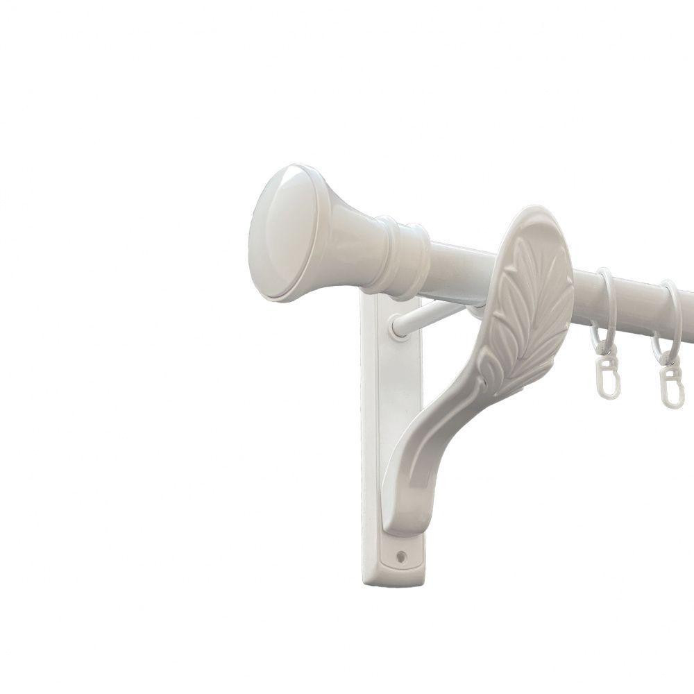 Карниз Orvit Люксор металевий однорядний ретро Арктіс 25 мм 160 см (00-00010414) Львов - изображение 1