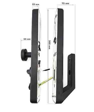 PES Boxer Face-ID розумний біометричний замок для дверей Київ