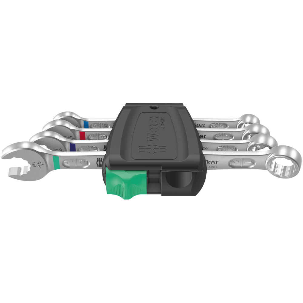 Набір ключів комбінованих дюймових Wera 5/16"-1/2" 4шт, Wera 6003 Joker 4 Set Imperial 1 05020229001 Одеса - фото 2