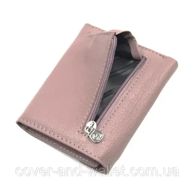 Модний компактний жіночий гаманець на магнітах пудрового кольору Marco Coverna MC 2201 Київ - фото 3